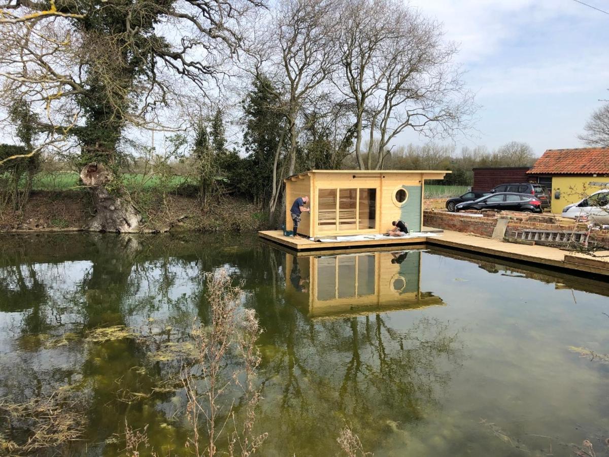 Lower Farm Lodge Stowmarket Exterior photo